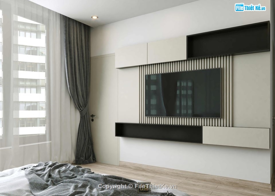 3d sketchup phòng ngủ,3d phòng ngủ,mẫu phòng ngủ,file su phòng ngủ