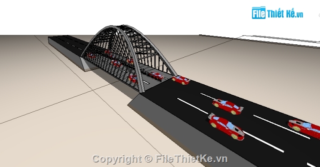 Mô hình revit cầu,revit cầu,cầu vòm,revit cầu vòm,revit vòm,dựng hình cầu vòm