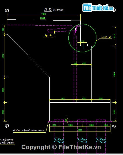 Mố chữ U,chữ U,mố,mố dầm I 33m,dầm I 33m,cấu tạo mố