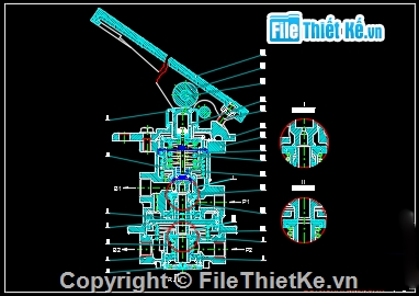 Hệ thống phanh xe,đồ án phanh xe,bản vẽ phanh xe