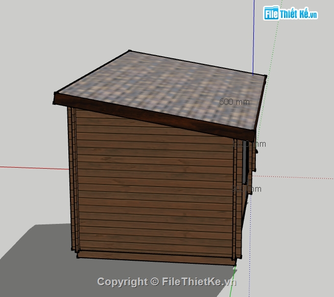 file sketchup nhà bungalow,sketchup nhà bungalow,nhà bungalow,3d sketchup nhà bungalow