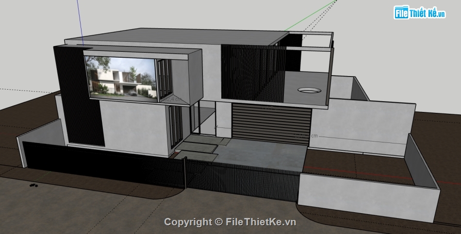 File sketchup  Nhà phố 2 tầng,model su  Nhà phố 2 tầng,model sketchup  Nhà phố 2 tầng,sketchup Nhà phố 2 tầng