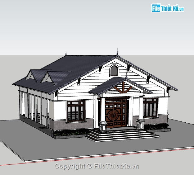 biệt thự 1 tầng,biệt thự 3 tầng mái nhật,nhà biệt thự mái nhật,biệt thự mái nhật 1 tầng