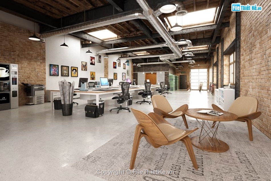 văn phòng,3d văn phòng,phòng 3d,Model 3d văn phòng