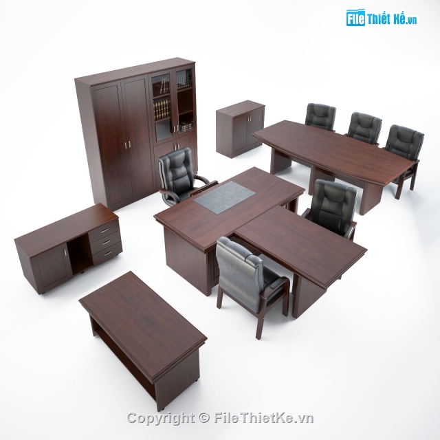 3d văn phòng,Model ghế,bàn,bàn ghế,ghế,bàn ghế văn phòng