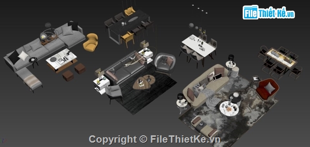 3dmax,bàn ăn 3d,bàn ăn max,bàn ăn 3d đẹp,3dmax đồ sofa