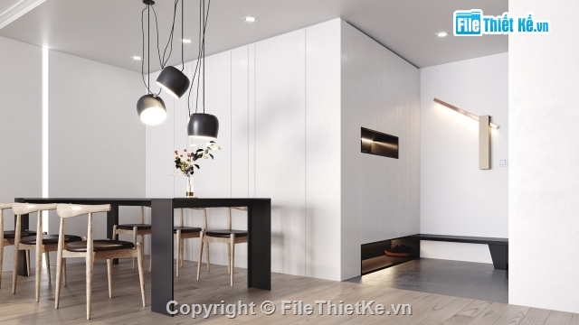 3d nội thất,nội thất chung cư,max nội thất,File 3dmax nội thất