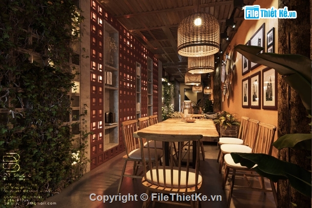 cafe,3dmax,working space,dự án tổ hợp cafe,quán coffee