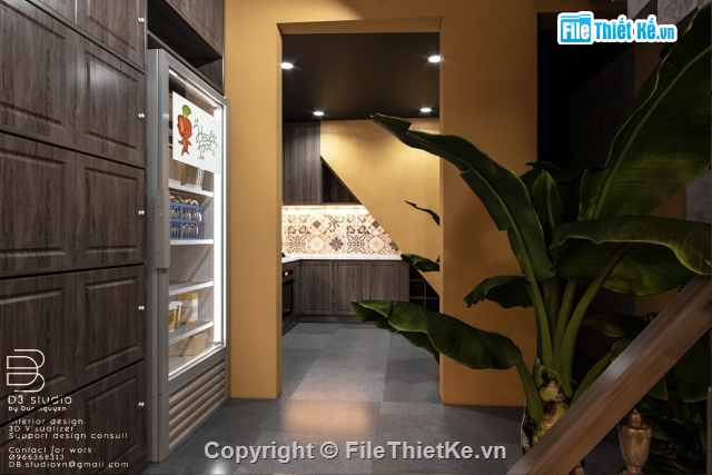 cafe,3dmax,working space,dự án tổ hợp cafe,quán coffee