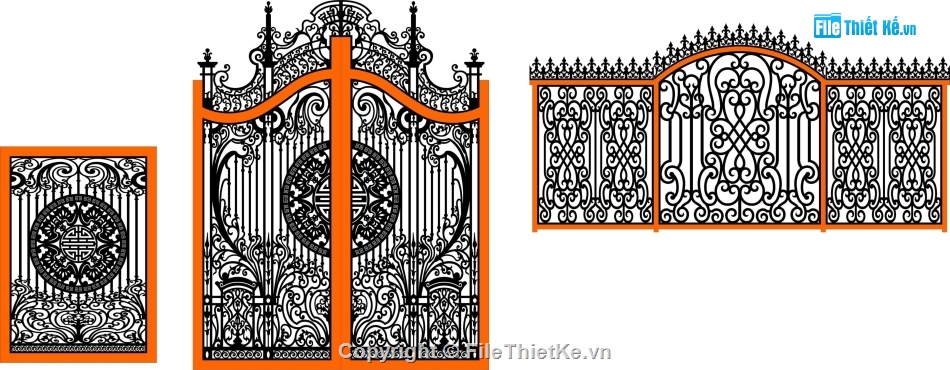 bản vẽ cổng cnc,cổng 2 cánh cnc đẹp,file dxf cổng 1 cánh,thiết kế hàng rào lan can,mẫu cắt lan can cnc