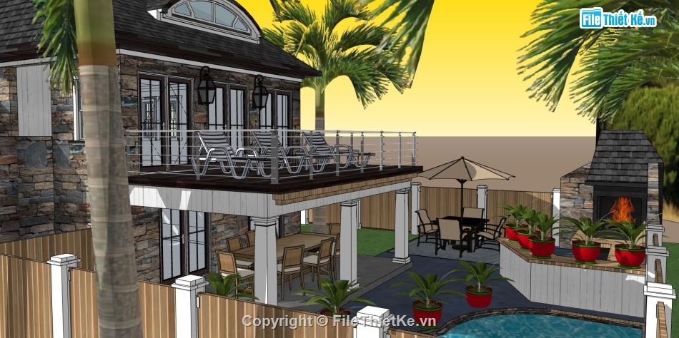 bản vẽ homsetay,mẫu thiết kế nhà 2 tầng,homestay,model su nhà nghỉ dưỡng