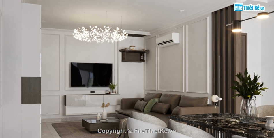 phòng khách bếp,file sketchup phòng khách,Model 3d phòng khách,Model sketchup phòng khách,20 mẫu phòng khách,phòng bếp