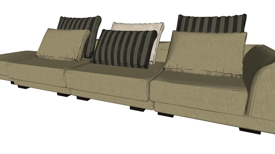 model sofa,mẫu sofe sketchup,ghế sofa sketchup