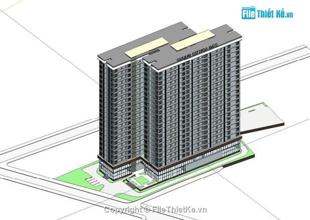 thiết kế chung cư,Chung cư 23 tầng,model chung cư,thiết kế sơ bộ chung cư,revit thiết kế chung cư 23 tầng