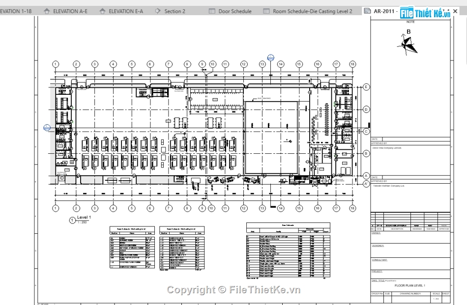 xưởng công nghiệp 16.4x144.5m,Revit nhà công nghiệp,nhà xưởng công nghiệp,Nhà công nghiệp revit,Thiết kế nhà xưởng revit