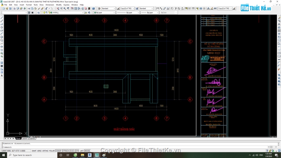 Biệt thự,bản vẽ cad,revit,thiết kế nhà chữ l,nhà 2 tầng chữ L 8.41x16.43m