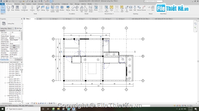 nhà phố 2 mặt tiền,model revit nhà phố,Kiến trúc hiện đại,nhà mặt phố