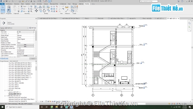 nhà phố 2 mặt tiền,model revit nhà phố,Kiến trúc hiện đại,nhà mặt phố