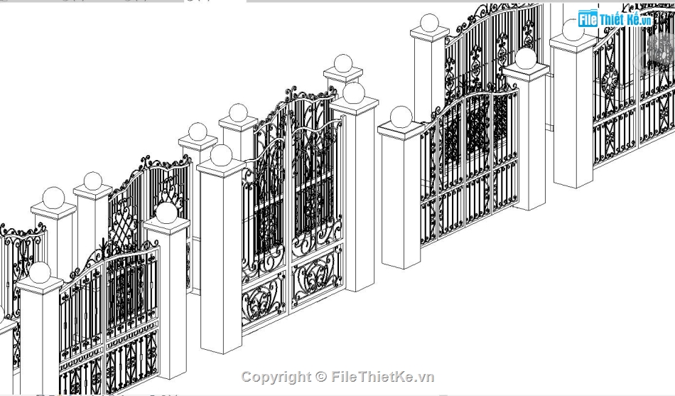 thư viện cửa revit,cổng,thư viện cửa,mẫu cổng