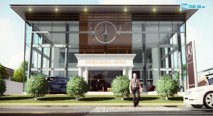 showroom ô tô,Model showroom,showroom