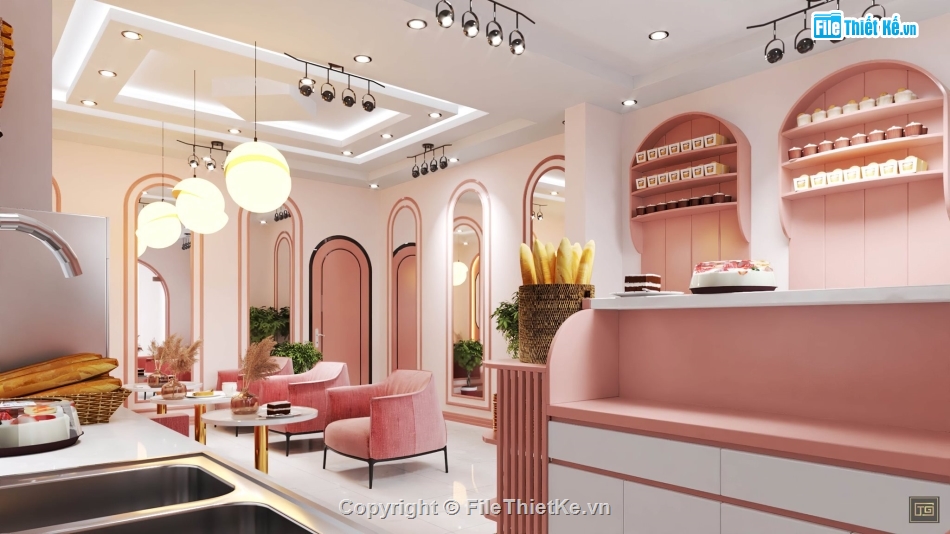 Model quán,Model sketchup quán,Su cửa hàng,sketchup cửa hàng,sketchup 2018 cửa hàng quán bán bánh,quán coffee su