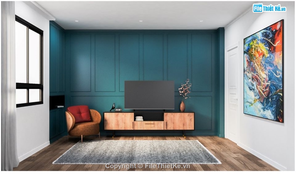 nội thất phòng khách,Model nội thất chung cư,su nội thất chung cư,spk 2020 nội thất phòng khách,sketchup nội thất