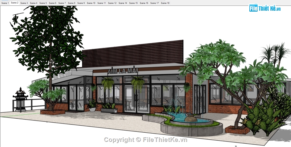 File su nhà hàng 1 tầng,model su nhà hàng 1 tầng,file sketchup nhà hàng 1 tầng,sketchup nhà hàng 1 tầng,sketchup 3d nhà hàng 1 tầng,3d nhà hàng 1 tầng