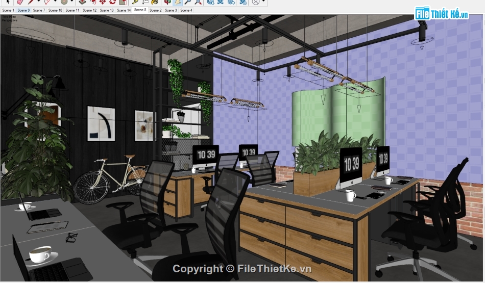 ghế đá - 3D Warehouse