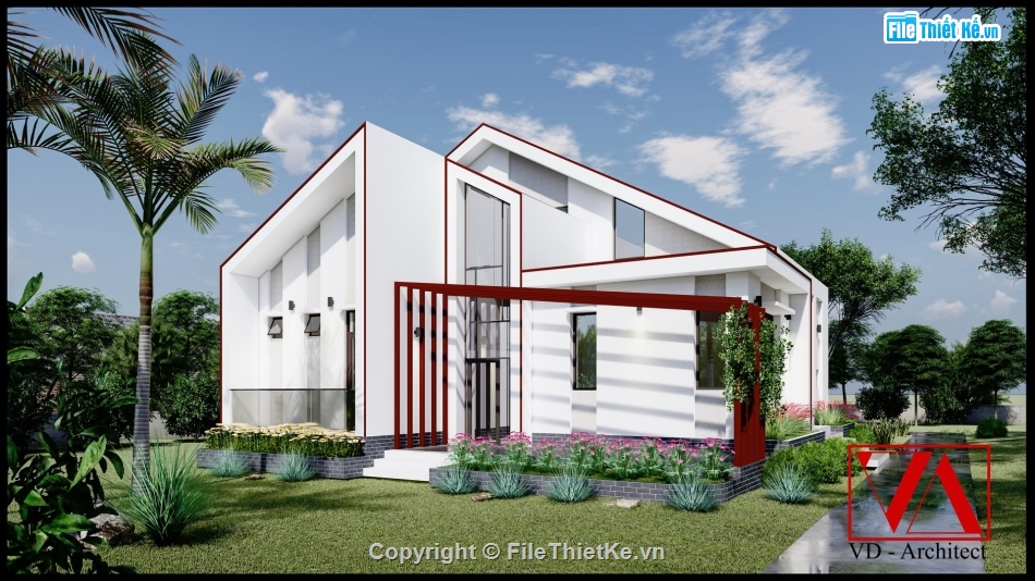 Sketchup biệt thự vườn,mẫu biệt thự hiện đại,biệt thự hiện đại,biệt thự phố hiện đại