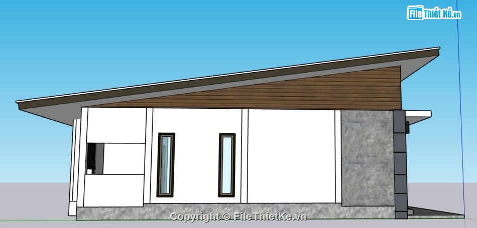 sketchup căn hộ,Model sketchup homestay,Model sketchup căn hộ,File sketchup căn hộ