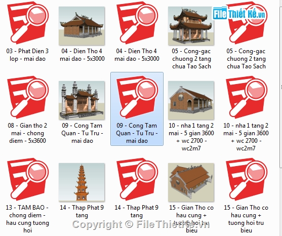 sketchup điện thờ,sketchup cổng tam quan,sketchup mộ đá,sketchup hàng rào đá