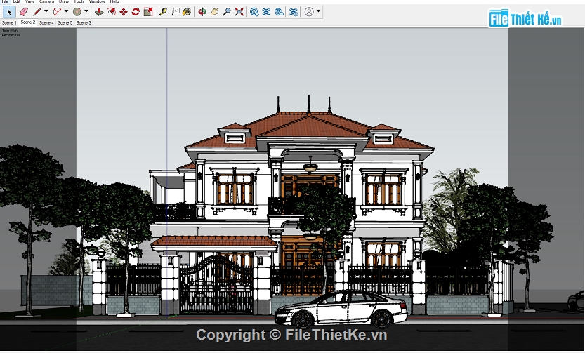 thiết kế biệt thự 2 tầng sketchup,biệt thự 2 tầng sketchup,File sketchup biệt thự 2 tầng,Sketchup biệt thự 2 tầng,mẫu sketchup biệt thự 2 tầng,Sketchup biệt thự mái nhật