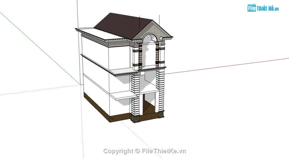 biệt thự 3 tầng,model su biệt thự 1 tầng,phối cảnh biệt thự 1 tầng,thiết kế biệt thự 3 tầng đẹp