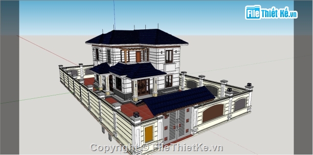 mẫu biệt thự,biệt thự 2 tầng,nhà biệt thự,biệt thự mẫu,mẫu nhà biệt thự