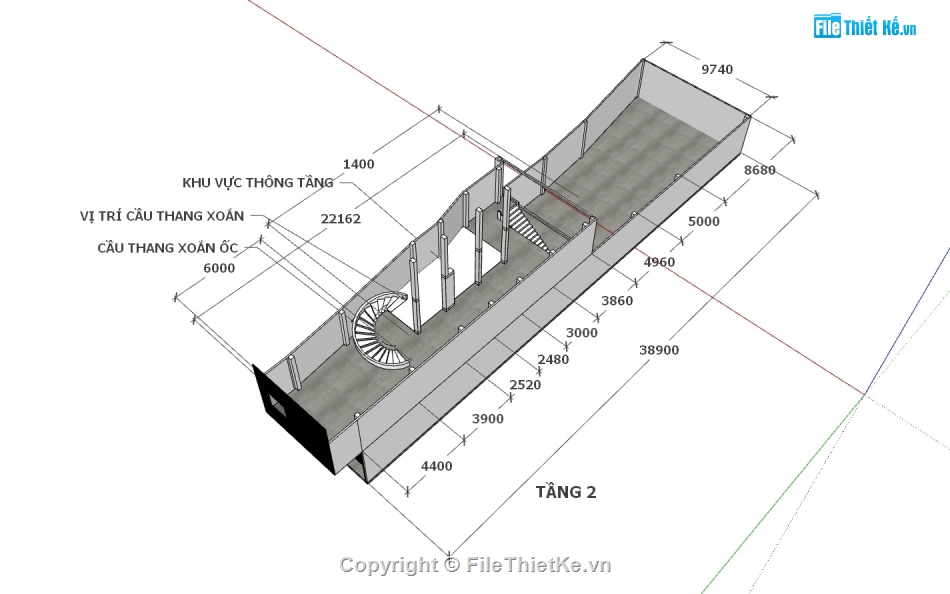 sketchup nhà hàng,su nhà hàng,nhà hàng