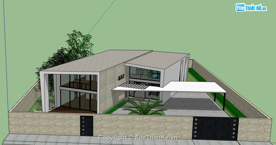 3d sketchup nhà nghỉ dưỡng,model sketchup nhà nghỉ dưỡng,sketchup nhà nghỉ dưỡng,file sketchup nhà nghỉ dưỡng