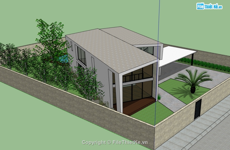 3d sketchup nhà nghỉ dưỡng,model sketchup nhà nghỉ dưỡng,sketchup nhà nghỉ dưỡng,file sketchup nhà nghỉ dưỡng