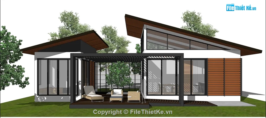 nhà nghỉ dưỡng file sketchup,sketchup nhà nghỉ dưỡng,File sketchup nhà nghỉ dưỡng,Model sketchup nhà nghỉ dưỡng,sketchup resort