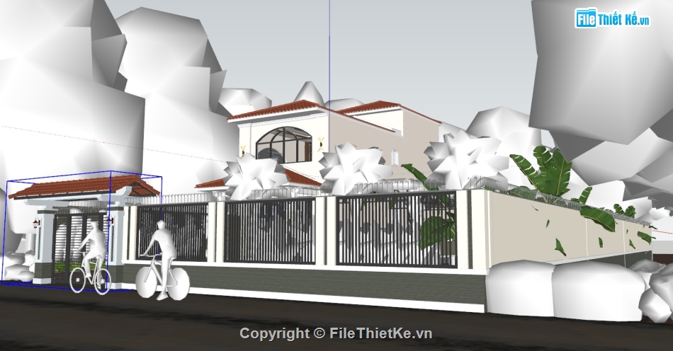 Sketchup nhà phố 2 tầng 5x21m,Sketchup nhà phố 5x20,full nhà phố 5x20,nhà phố 2 tầng