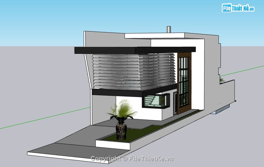 Nhà phố 2 tầng,file sketchup nhà phố 2 tầng,nhà phố 2 tầng file sketchup,sketchup nhà phố 2 tầng,nhà phố 2 tầng file su