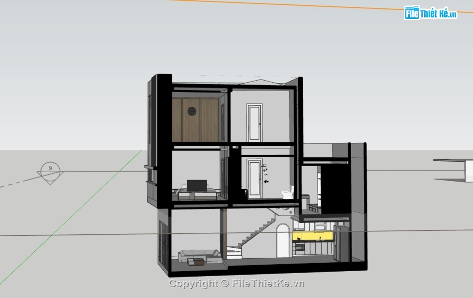 nhà phố 3 tầng,kiến trúc nhà phố 3 tầng,phối cảnh nhà phố 3 tầng,thiết kế nhà phố 3 tầng