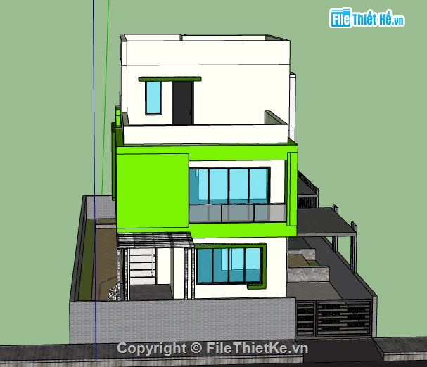 model sketchup nhà phố 3 tầng,file su nhà phố 3 tầng,nhà phố 3 tầng file su,nhà phố 3 tầng file sketchup