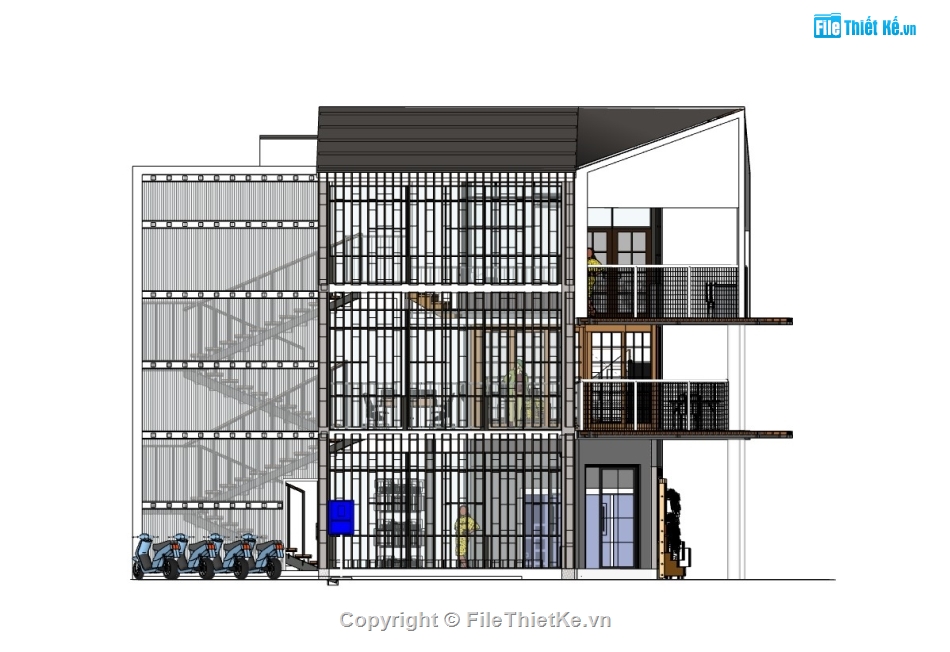 nhà phố 3 tầng,su nhà phố 3 tầng,sketchup nhà phố 3 tầng,su nhà phố,sketchup nhà phố