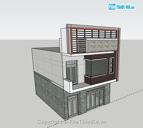 sketchup Nhà phố 3 tầng,model sketchup nhà phố 3 tầng,nhà phố 3 tầng file sketchup,file sketchup nhà phố 3 tầng,nhà phố 3 tầng file su