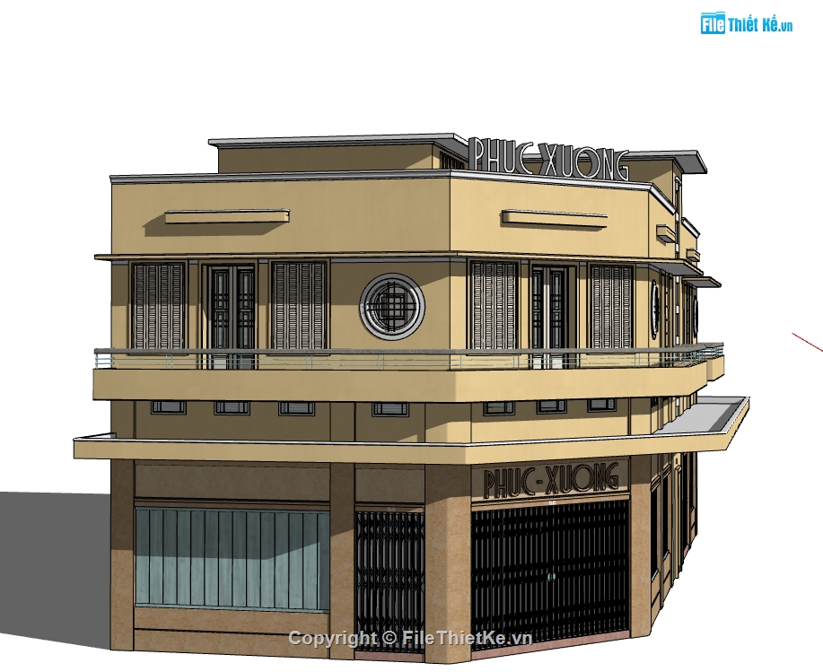 model sketchup nhà cổ hà nội,file su  nhà cổ hà nội,model nhà cổ hà nội,file 3d  nhà cổ hà nội
