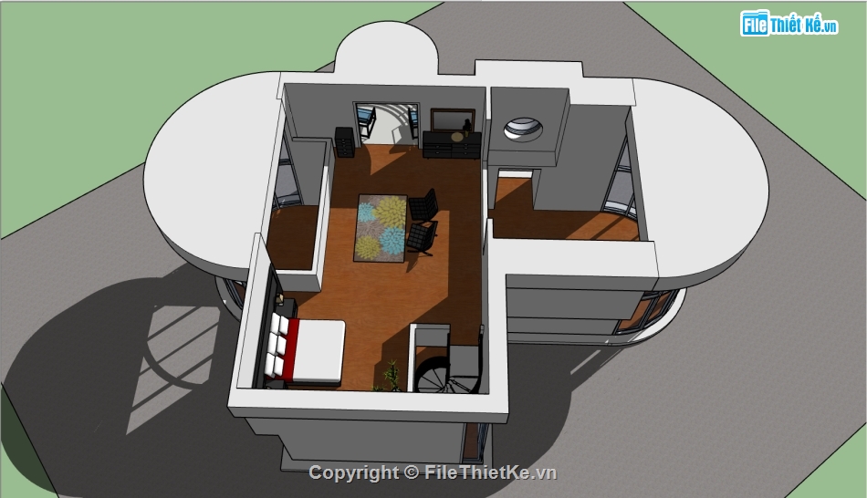 3d sketchup  nhà văn phòng,file 3d nhà văn phòng,Model sketchup nhà văn phòng,dựng 3d  nhà văn phòng,sketchup nhà văn phòng