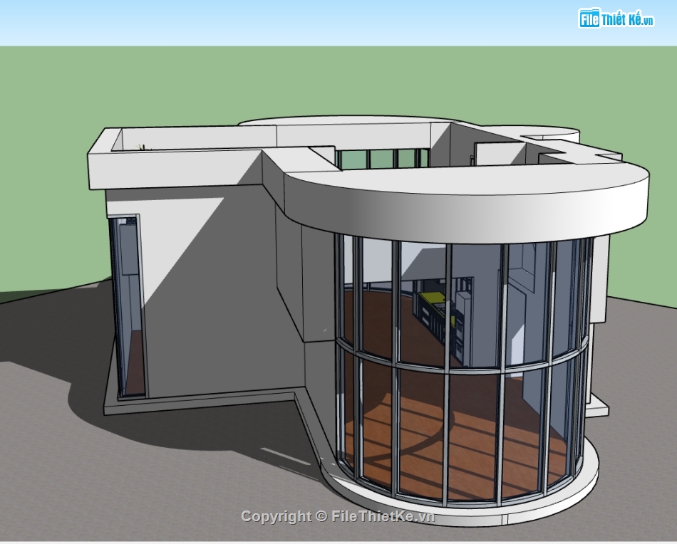 3d sketchup  nhà văn phòng,file 3d nhà văn phòng,Model sketchup nhà văn phòng,dựng 3d  nhà văn phòng,sketchup nhà văn phòng