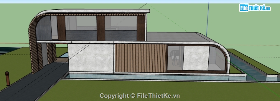 nội thất quán cafe,sketchup quán cafe,sketchup nội thất,Model nội thất,cafe sketchup,quán cafe