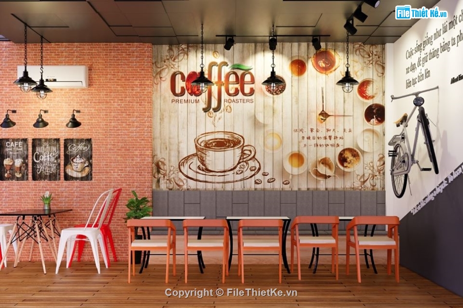 Model nội thất,Sketchup coffee,Sketchup nội thất coffee,quán cafe sketchup,mẫu quán cafe su