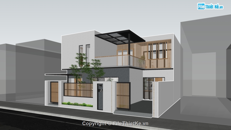 nội thất phòng ngủ,Model sketchup nhà phố,nội thất nhà,Model phòng ngủ,nội thất nhà phố su